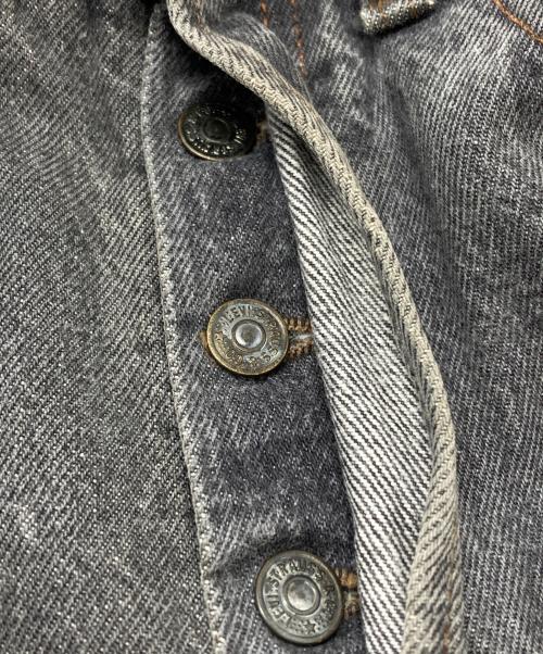 LEVI'S（リーバイス）LEVI'S (リーバイス) USA製先染め501ブラックデニムパンツ/Black Denim Pants ブラック サイズ:W32 L36の古着・服飾アイテム