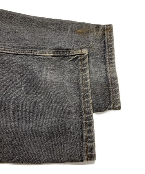 LEVI'S（リーバイス）LEVI'S (リーバイス) USA製先染め501ブラックデニムパンツ/Black Denim Pants ブラック サイズ:W32 L36の古着・服飾アイテム