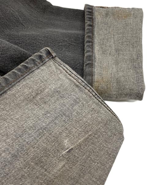 LEVI'S（リーバイス）LEVI'S (リーバイス) USA製先染め501ブラックデニムパンツ/Black Denim Pants ブラック サイズ:W32 L36の古着・服飾アイテム