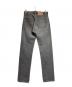 LEVI'S (リーバイス) USA製先染め501ブラックデニムパンツ/Black Denim Pants ブラック サイズ:W32 L36：25000円