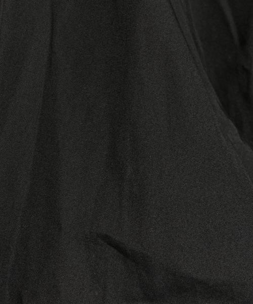 BLACK COMME des GARCONS（ブラックコムデギャルソン）BLACK COMME des GARCONS (ブラックコムデギャルソン) 捻じれアシンメトリーシャツ/Asymmetrical shirt ブラック サイズ:XLの古着・服飾アイテム