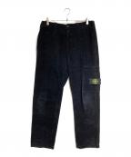 STONE ISLANDストーンアイランド）の古着「コーデュロイカーゴパンツ/Corduroy cargo pants」｜ブラック