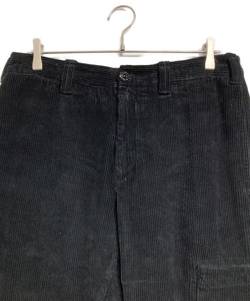 STONE ISLAND（ストーンアイランド）STONE ISLAND (ストーンアイランド) コーデュロイカーゴパンツ/Corduroy cargo pants ブラック サイズ:W30の古着・服飾アイテム
