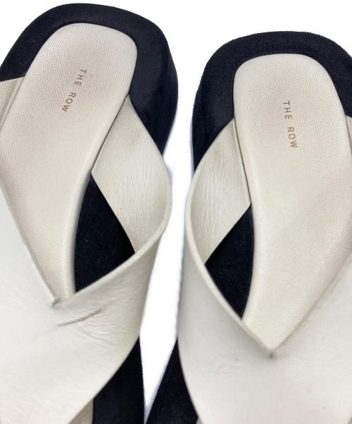 THE ROW（ザ ロウ）THE ROW (ザ ロウ) GINZAサンダル/sandals アイボリー サイズ:37の古着・服飾アイテム