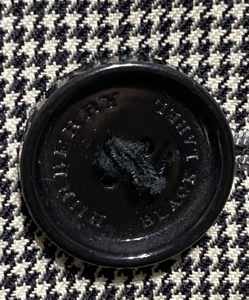 BURBERRY BLACK LABEL（バーバリーブラックレーベル）BURBERRY BLACK LABEL (バーバリーブラックレーベル) 千鳥格子トレンチコート/Houndstooth trench coat グレー サイズ:Mの古着・服飾アイテム