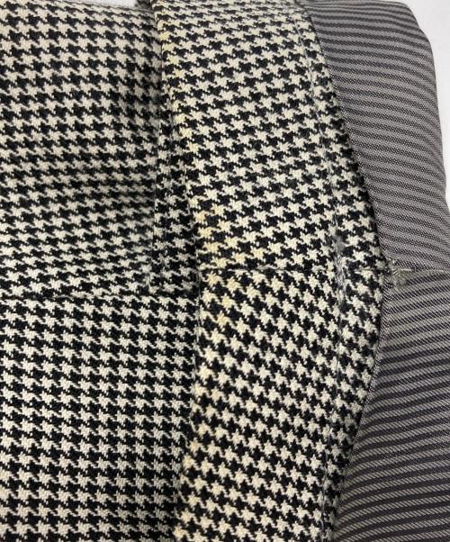 BURBERRY BLACK LABEL（バーバリーブラックレーベル）BURBERRY BLACK LABEL (バーバリーブラックレーベル) 千鳥格子トレンチコート/Houndstooth trench coat グレー サイズ:Mの古着・服飾アイテム