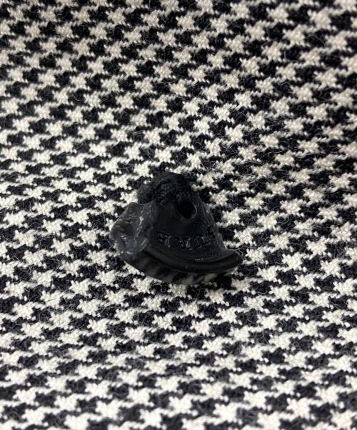 BURBERRY BLACK LABEL（バーバリーブラックレーベル）BURBERRY BLACK LABEL (バーバリーブラックレーベル) 千鳥格子トレンチコート/Houndstooth trench coat グレー サイズ:Mの古着・服飾アイテム