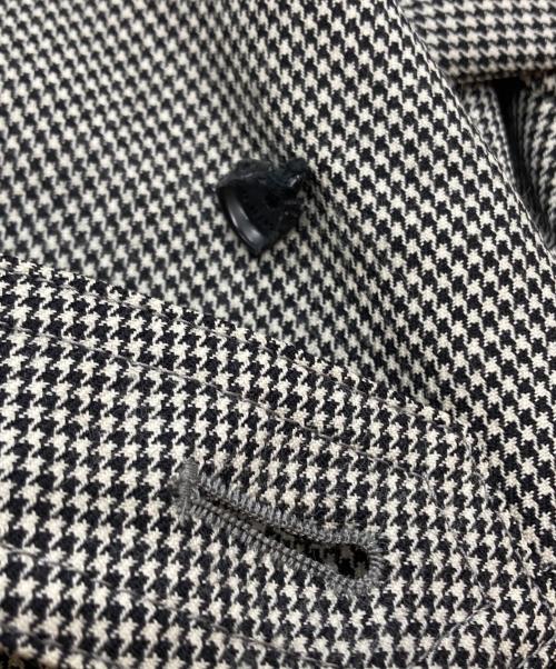 BURBERRY BLACK LABEL（バーバリーブラックレーベル）BURBERRY BLACK LABEL (バーバリーブラックレーベル) 千鳥格子トレンチコート/Houndstooth trench coat グレー サイズ:Mの古着・服飾アイテム