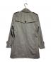 BURBERRY BLACK LABEL (バーバリーブラックレーベル) 千鳥格子トレンチコート/Houndstooth trench coat グレー サイズ:M：12000円