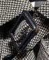 中古・古着 BURBERRY BLACK LABEL (バーバリーブラックレーベル) 千鳥格子トレンチコート/Houndstooth trench coat グレー サイズ:M：12000円