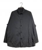 teatoraテアトラ）の古着「CARTRIDGE SHIRT PACKABLE/カートリッジシャツパッカブル」｜ブラック