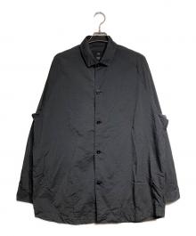 teatora（テアトラ）の古着「CARTRIDGE SHIRT PACKABLE/カートリッジシャツパッカブル」｜ブラック