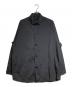 teatora（テアトラ）の古着「CARTRIDGE SHIRT PACKABLE/カートリッジシャツパッカブル」｜ブラック