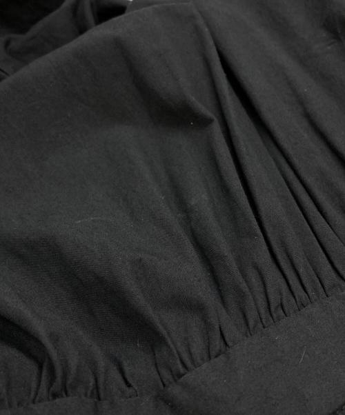 CLANE（クラネ）CLANE (クラネ) BACK SCHOEN GATHER ONEPIECE ブラック サイズ:1の古着・服飾アイテム