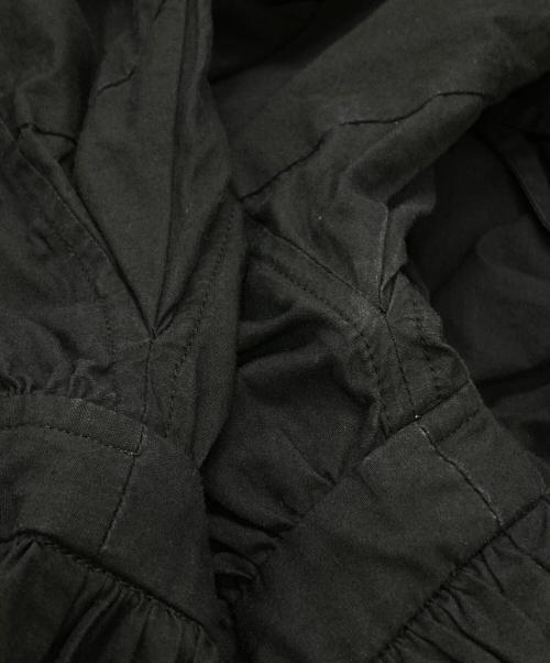 CLANE（クラネ）CLANE (クラネ) BACK SCHOEN GATHER ONEPIECE ブラック サイズ:1の古着・服飾アイテム