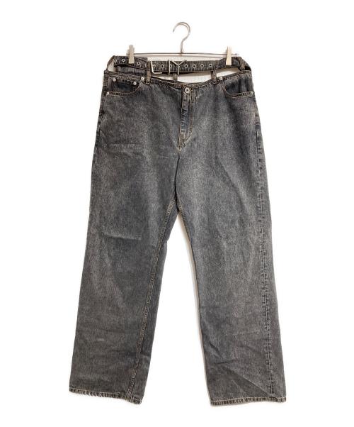 Y. PROJECT（ワイプロジェクト）Y. PROJECT (ワイプロジェクト) Y-Belt Jeans/Yベルトジーンズ ブラック サイズ:33の古着・服飾アイテム