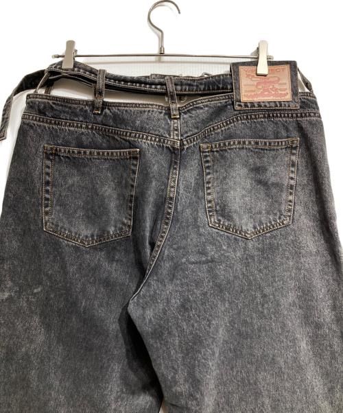 Y. PROJECT（ワイプロジェクト）Y. PROJECT (ワイプロジェクト) Y-Belt Jeans/Yベルトジーンズ ブラック サイズ:33の古着・服飾アイテム