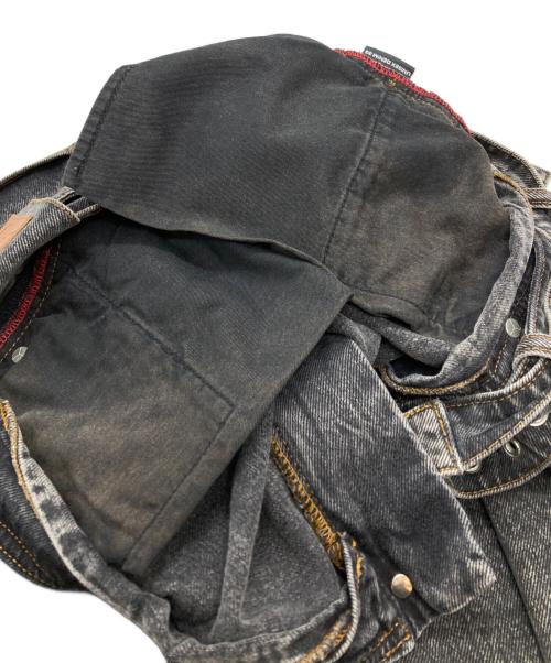 Y. PROJECT（ワイプロジェクト）Y. PROJECT (ワイプロジェクト) Y-Belt Jeans/Yベルトジーンズ ブラック サイズ:33の古着・服飾アイテム