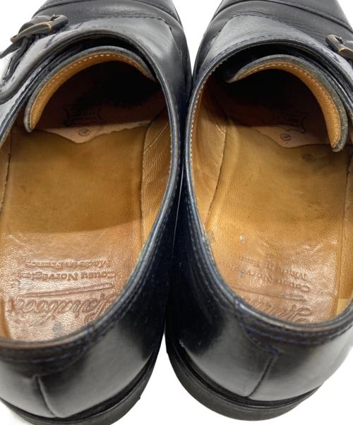 PARABOOT（パラブーツ）PARABOOT (パラブーツ) ダブルモンクストラップシューズ/double monk strap shoes ブラック サイズ:6の古着・服飾アイテム