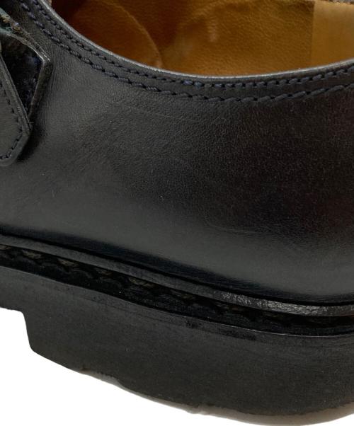 PARABOOT（パラブーツ）PARABOOT (パラブーツ) ダブルモンクストラップシューズ/double monk strap shoes ブラック サイズ:6の古着・服飾アイテム