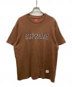 SUPREMEシュプリーム）の古着「BONES S/S TOP」｜ブラウン