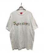 SUPREMEシュプリーム）の古着「ANIMAL KINGDOM S/S TOP」｜ホワイト