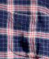 中古・古着 VINTAGE (ヴィンテージ) 60's~レーヨンループカラーチェックシャツ/1960s-era Rayon Loop-Collar Check Shirt レッド×ネイビー サイズ:M：18000円