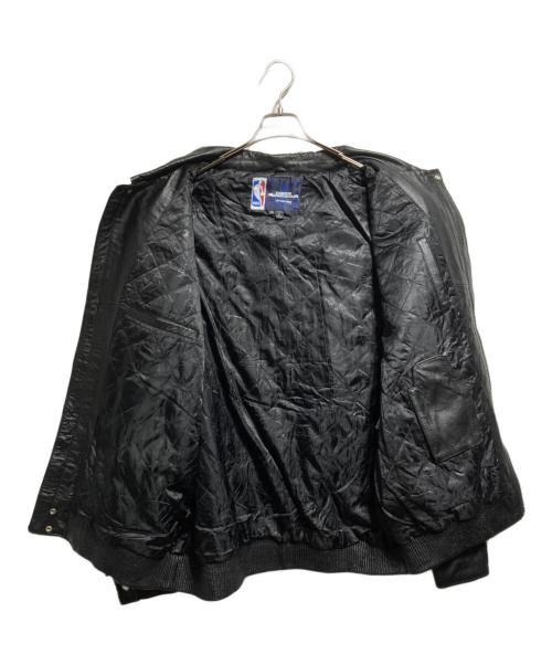 JH Design（ジェイエイチデザイン）JH Design (ジェイエイチデザイン) 00'S ワッペンレザースタジャン/Leather Varsity Jacket with Patches ブラック サイズ:3XLの古着・服飾アイテム