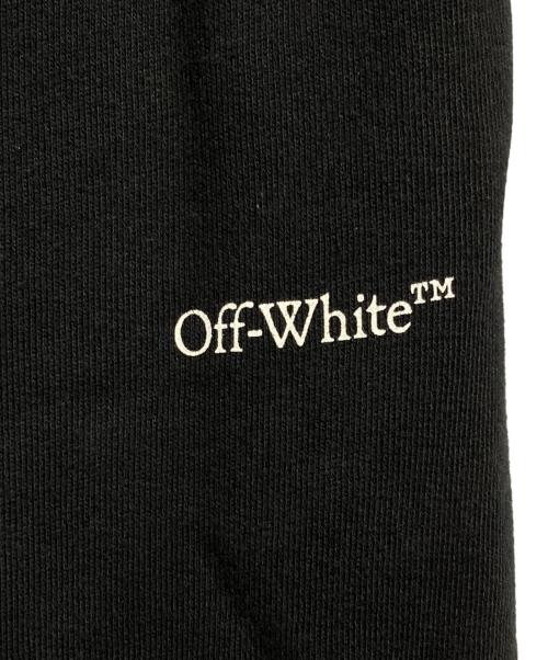 OFFWHITE（オフホワイト）OFFWHITE (オフホワイト) アロー刺繍スウェット パンツ ブラック サイズ:Sの古着・服飾アイテム