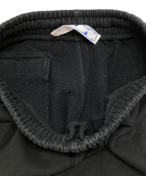 OFFWHITE（オフホワイト）OFFWHITE (オフホワイト) アロー刺繍スウェット パンツ ブラック サイズ:Sの古着・服飾アイテム