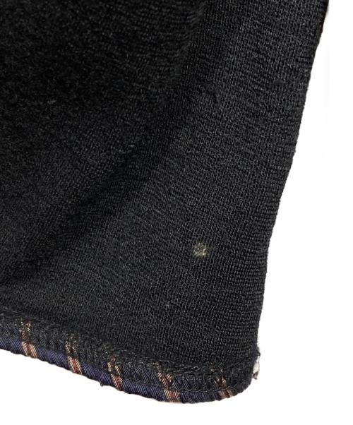 COMME des GARCONS HOMME（コムデギャルソン オム）COMME des GARCONS HOMME (コムデギャルソン オム) インサイドアウトニットジャケット/Inside-Out Knit Jacket ブラック サイズ:Sの古着・服飾アイテム