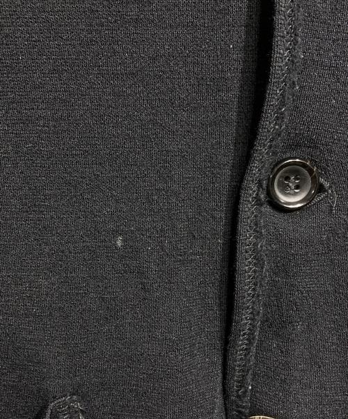 COMME des GARCONS HOMME（コムデギャルソン オム）COMME des GARCONS HOMME (コムデギャルソン オム) インサイドアウトニットジャケット/Inside-Out Knit Jacket ブラック サイズ:Sの古着・服飾アイテム