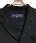 中古・古着 COMME des GARCONS HOMME (コムデギャルソン オム) インサイドアウトニットジャケット/Inside-Out Knit Jacket ブラック サイズ:S：20000円
