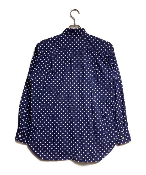 COMME des GARCONS（コムデギャルソン）COMME des GARCONS (コムデギャルソン) ドットシャツ/Dot Shirt ネイビー サイズ:Sの古着・服飾アイテム