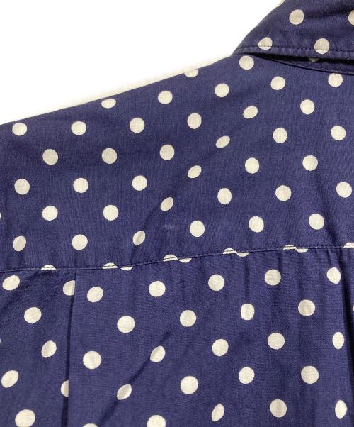 COMME des GARCONS（コムデギャルソン）COMME des GARCONS (コムデギャルソン) ドットシャツ/Dot Shirt ネイビー サイズ:Sの古着・服飾アイテム