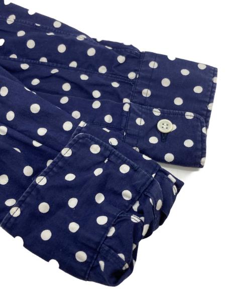 COMME des GARCONS（コムデギャルソン）COMME des GARCONS (コムデギャルソン) ドットシャツ/Dot Shirt ネイビー サイズ:Sの古着・服飾アイテム