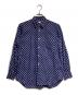 COMME des GARCONS（コムデギャルソン）の古着「ドットシャツ/Dot Shirt」｜ネイビー