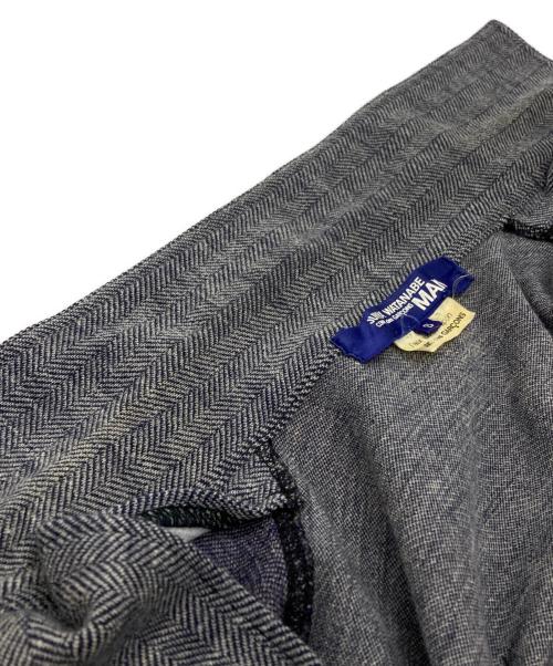 COMME des GARCONS JUNYA WATANABE MAN（コム デ ギャルソン ジュンヤ ワタナベ マン）COMME des GARCONS JUNYA WATANABE MAN (コム デ ギャルソン ジュンヤ ワタナベ マン) Elbow Patch Zip Wool Jacket/エルボーパッチジップウールジャケット グレー サイズ:Sの古着・服飾アイテム