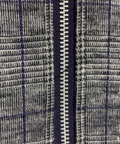 COMME des GARCONS JUNYA WATANABE MAN（コム デ ギャルソン ジュンヤ ワタナベ マン）COMME des GARCONS JUNYA WATANABE MAN (コム デ ギャルソン ジュンヤ ワタナベ マン) Elbow Patch Zip Wool Jacket/エルボーパッチジップウールジャケット グレー サイズ:Sの古着・服飾アイテム