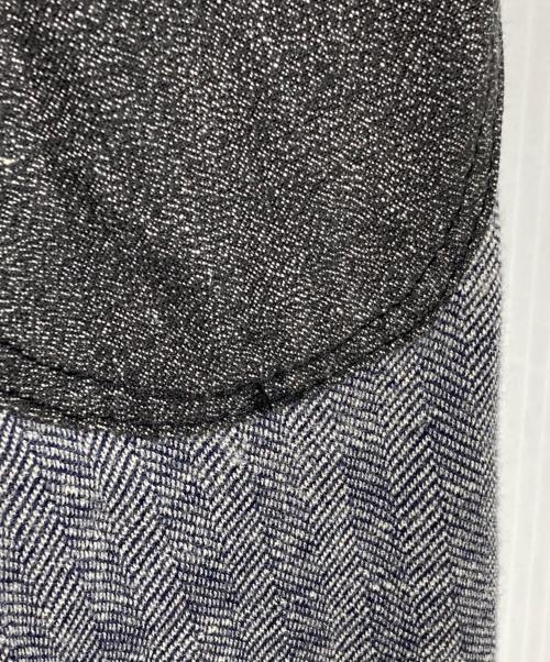 COMME des GARCONS JUNYA WATANABE MAN（コム デ ギャルソン ジュンヤ ワタナベ マン）COMME des GARCONS JUNYA WATANABE MAN (コム デ ギャルソン ジュンヤ ワタナベ マン) Elbow Patch Zip Wool Jacket/エルボーパッチジップウールジャケット グレー サイズ:Sの古着・服飾アイテム