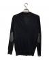 COMME des GARCONS HOMME (コムデギャルソン オム) エルボーパッチカシミヤシルクカーディガン/Elbow-patch cashmere-silk cardigan ブラック サイズ:M：14000円