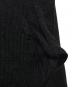 中古・古着 COMME des GARCONS HOMME (コムデギャルソン オム) エルボーパッチカシミヤシルクカーディガン/Elbow-patch cashmere-silk cardigan ブラック サイズ:M：14000円