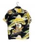 Sun Surf (サンサーフ) ALOHA SACRED TREASURE SHIPシャツ/アロハシャツ ブラック×イエロー サイズ:S：11000円