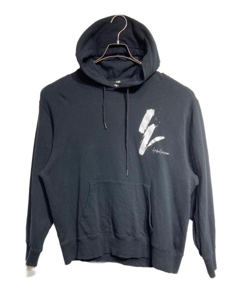 New Era（ニューエラ）New Era (ニューエラ) Yohji Yamamoto pour homme (ヨウジヤマモト プールオム) OS HOODIE/OHフーディー ブラック サイズ:3の古着・服飾アイテム