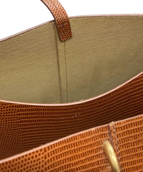 WANDLER（ワンドラー）WANDLER (ワンドラー) LIZARD AVA TOTE/リザード アヴァ トート ブラウンの古着・服飾アイテム