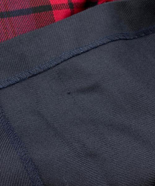 O'NEIL OF DUBLIN（オニールオブダブリン）O'NEIL OF DUBLIN (オニールオブダブリン) キルトスカート ネイビー サイズ:36の古着・服飾アイテム