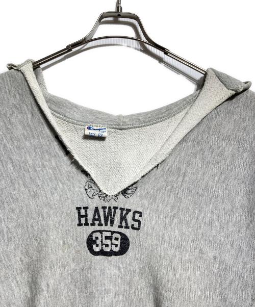 Champion（チャンピオン）Champion (チャンピオン) 80'sHAWKSパーカー/parka グレー サイズ:XLの古着・服飾アイテム