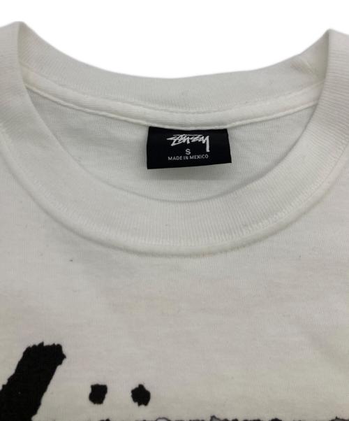 stussy（ステューシー）stussy (ステューシー) RICK OWENS (リックオウエンス) World Tour TEE ホワイト サイズ:Sの古着・服飾アイテム