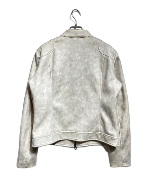 Desigual（デシグアル）Desigual (デシグアル) マオカラーのジャケット/Jacket アイボリー サイズ:Lの古着・服飾アイテム