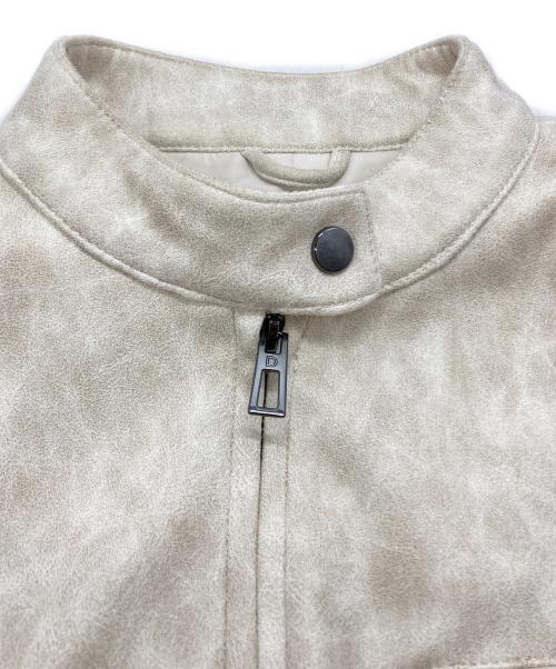 Desigual（デシグアル）Desigual (デシグアル) マオカラーのジャケット/Jacket アイボリー サイズ:Lの古着・服飾アイテム